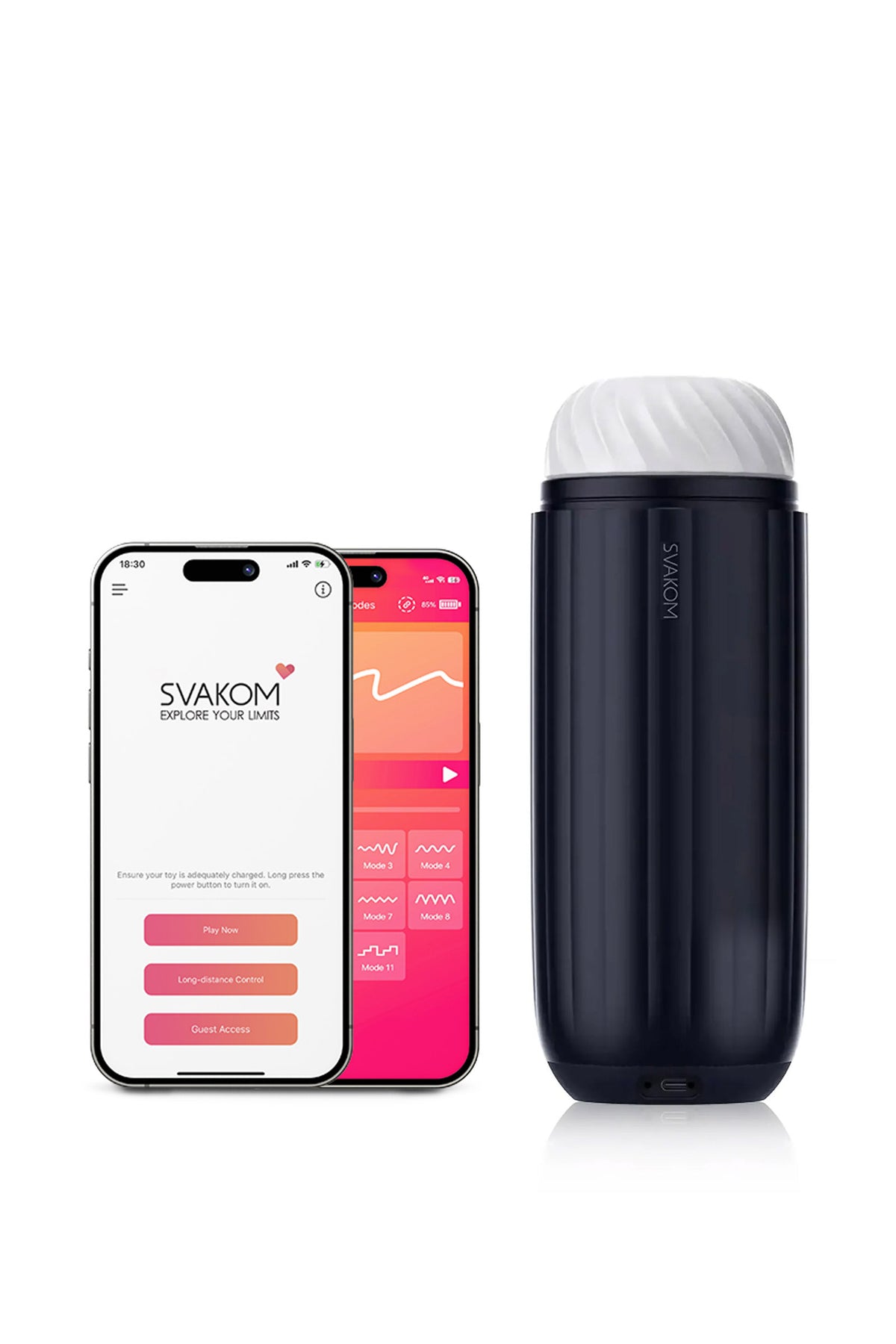 SVAKOM Sam Neo 2 — Masturbateur connecté avec succion