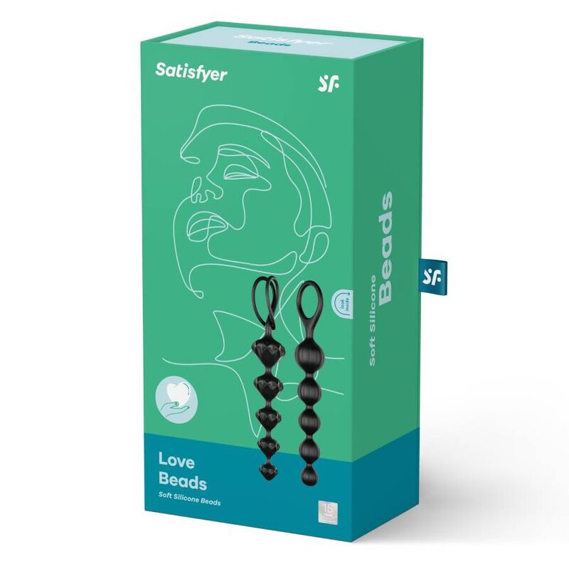Satisfyer Love Beads — Noir — vue officielle Dreamlove 4