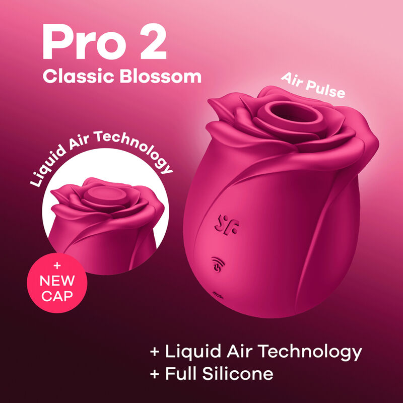 Satisfyer Pro 2 Classic Blossom – Stimulateur clitoridien – vue produit 8
