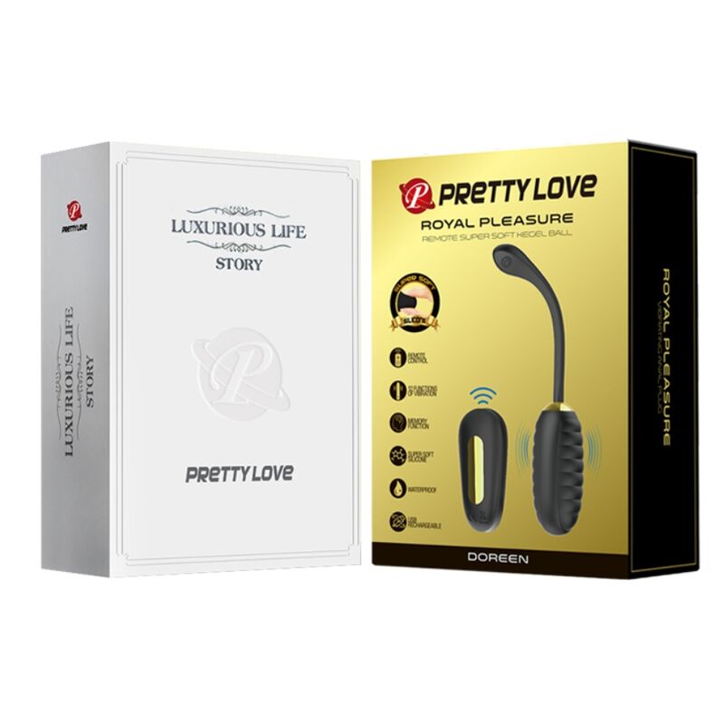 Pretty Love Doreen noir avec télécommande — visuel officiel 12