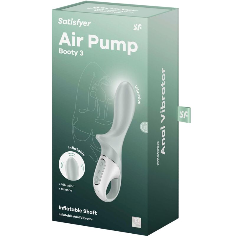 Satisfyer Air Pump Booty 3 — Vibromasseur anal gonflable — vue officielle Dreamlove 5