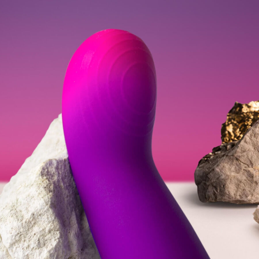 Rocks-Off Glow Girl Vibe Vibromasseur Discret Violet Pour Point g — vue 8