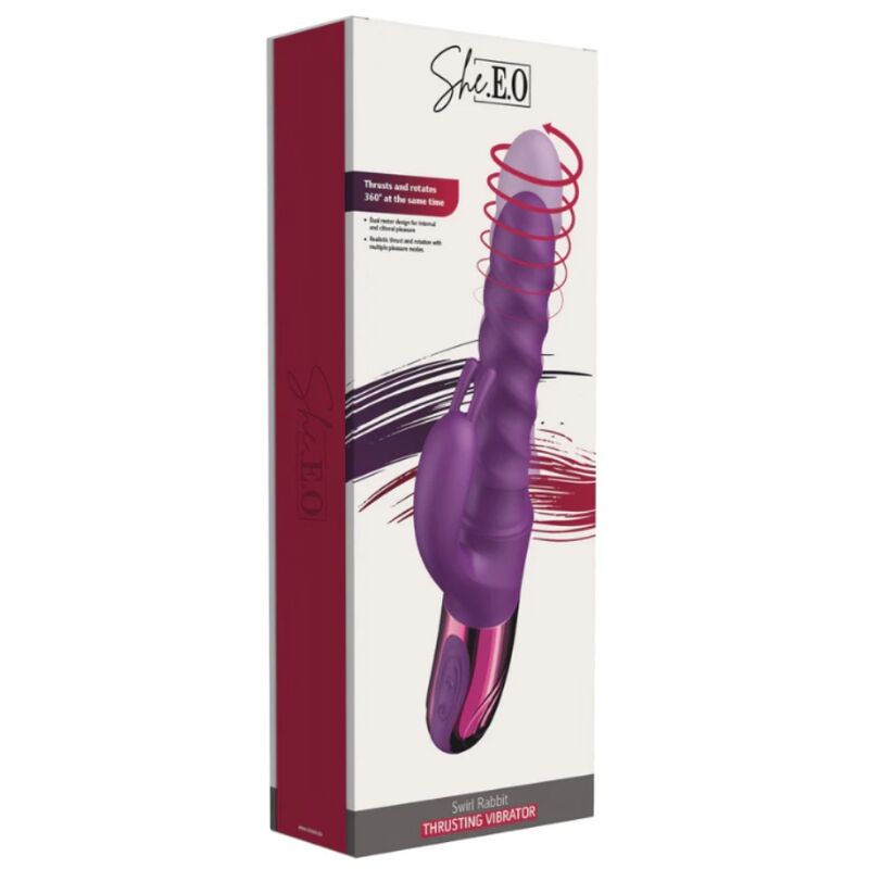 She.E.O — Rabbit tourbillon violet — vue officielle 4