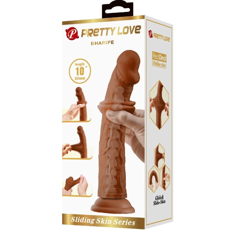Pretty Love Sharife — Gode réaliste flexible 25 cm — image 12