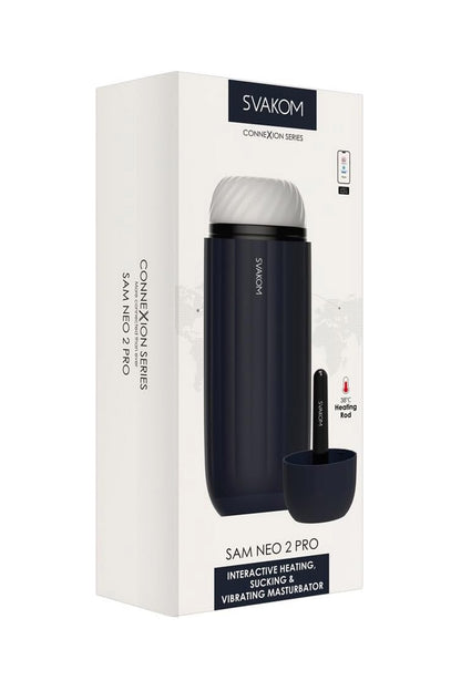 SVAKOM Sam Neo 2 Pro — Masturbateur interactif chauffant