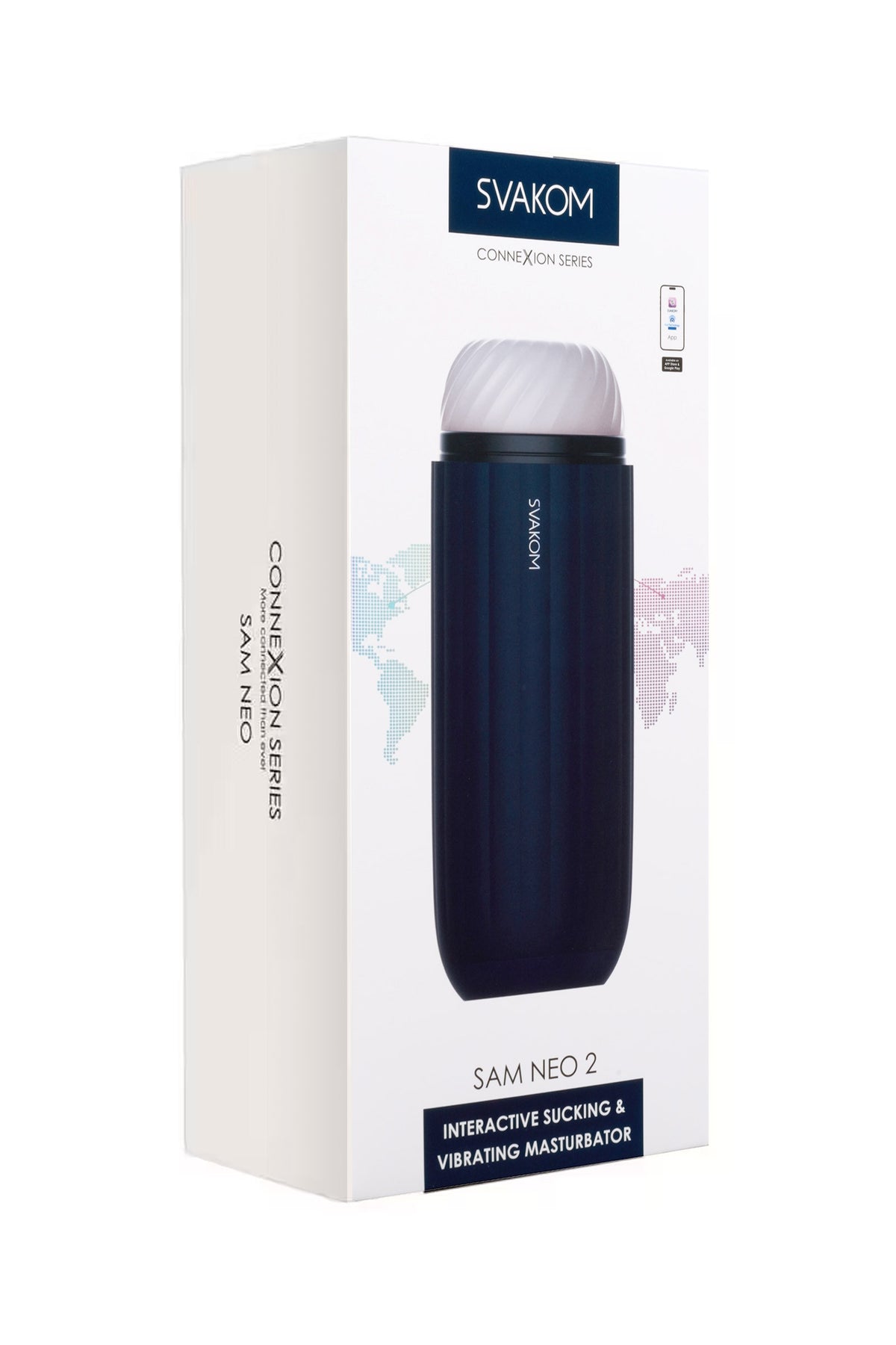 SVAKOM Sam Neo 2 — Masturbateur connecté avec succion