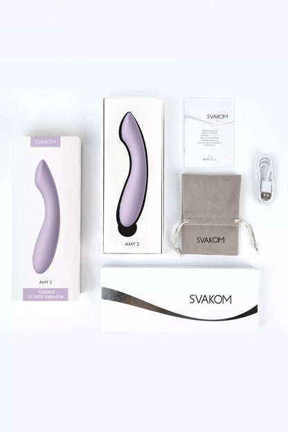 SVAKOM Amy 2 — Vibromasseur point G flexible