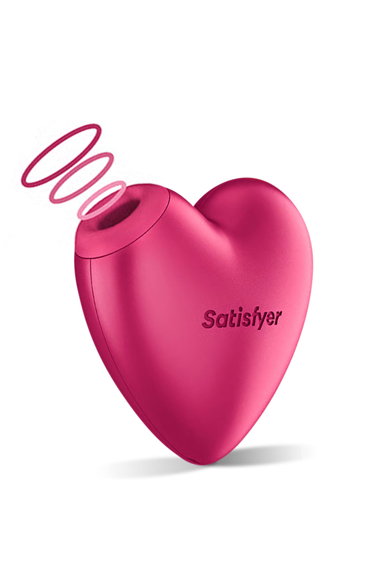 Satisfyer Cutie Heart - Stimulateur clitoridien | Peau de Satin