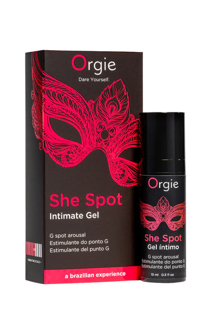 Orgie She Spot - Gel intime vaginal chaud froid