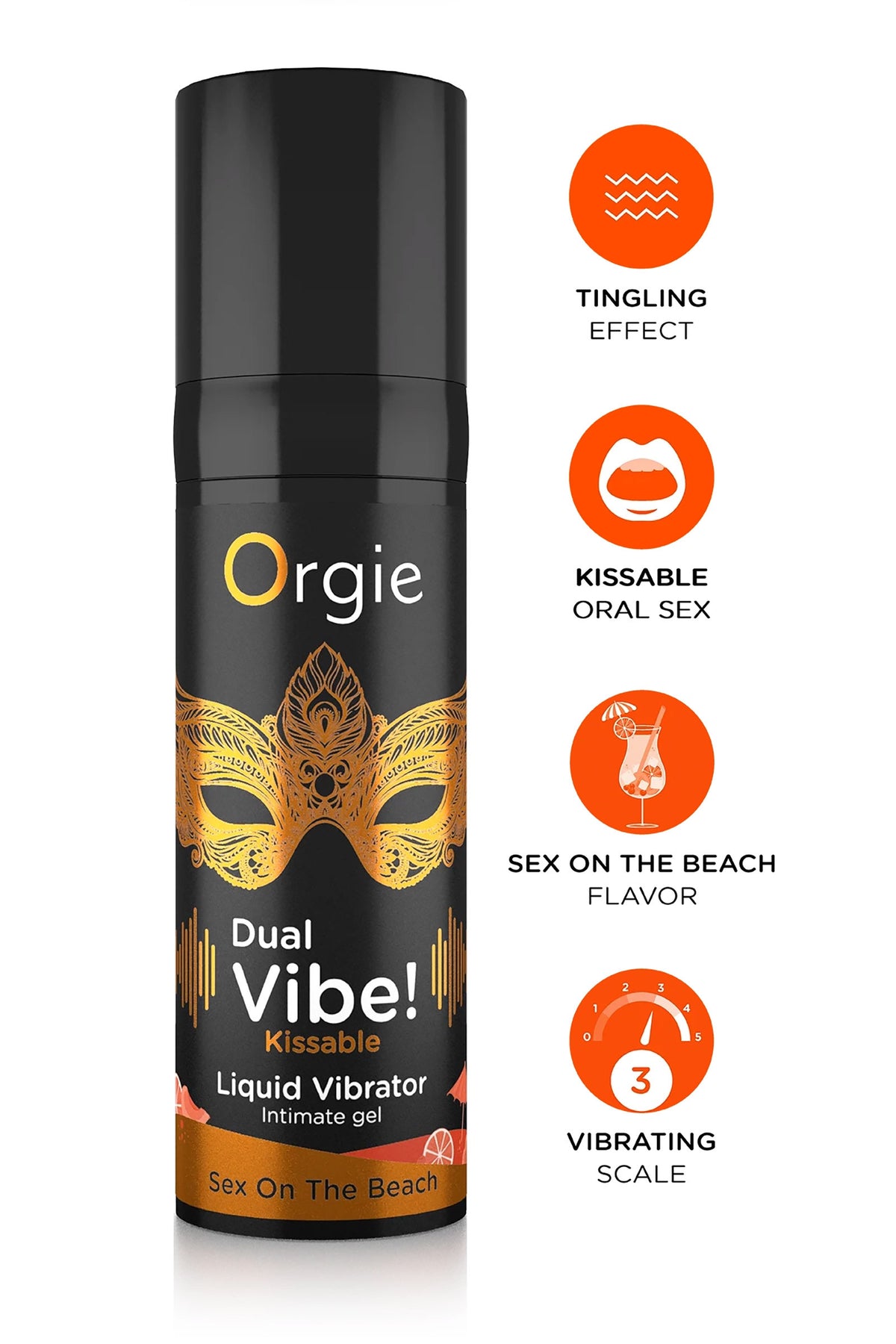 Orgie Dual Vibe! - Gel vibrant Sex On The Beach — vue 3