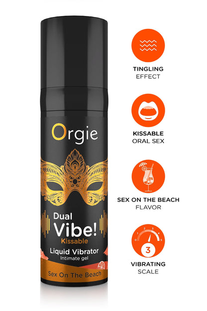 Orgie Dual Vibe! - Gel vibrant Sex On The Beach — vue 3