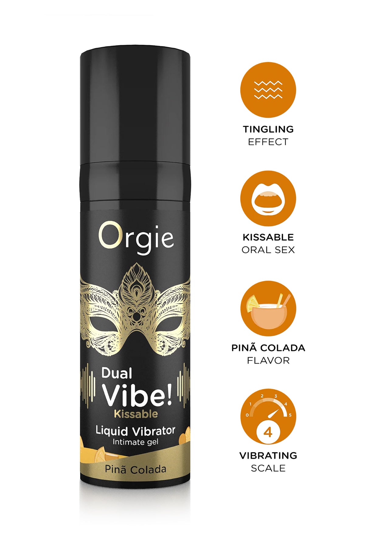 Orgie Dual Vibe! - Gel vibrant Pina Colada — vue 2