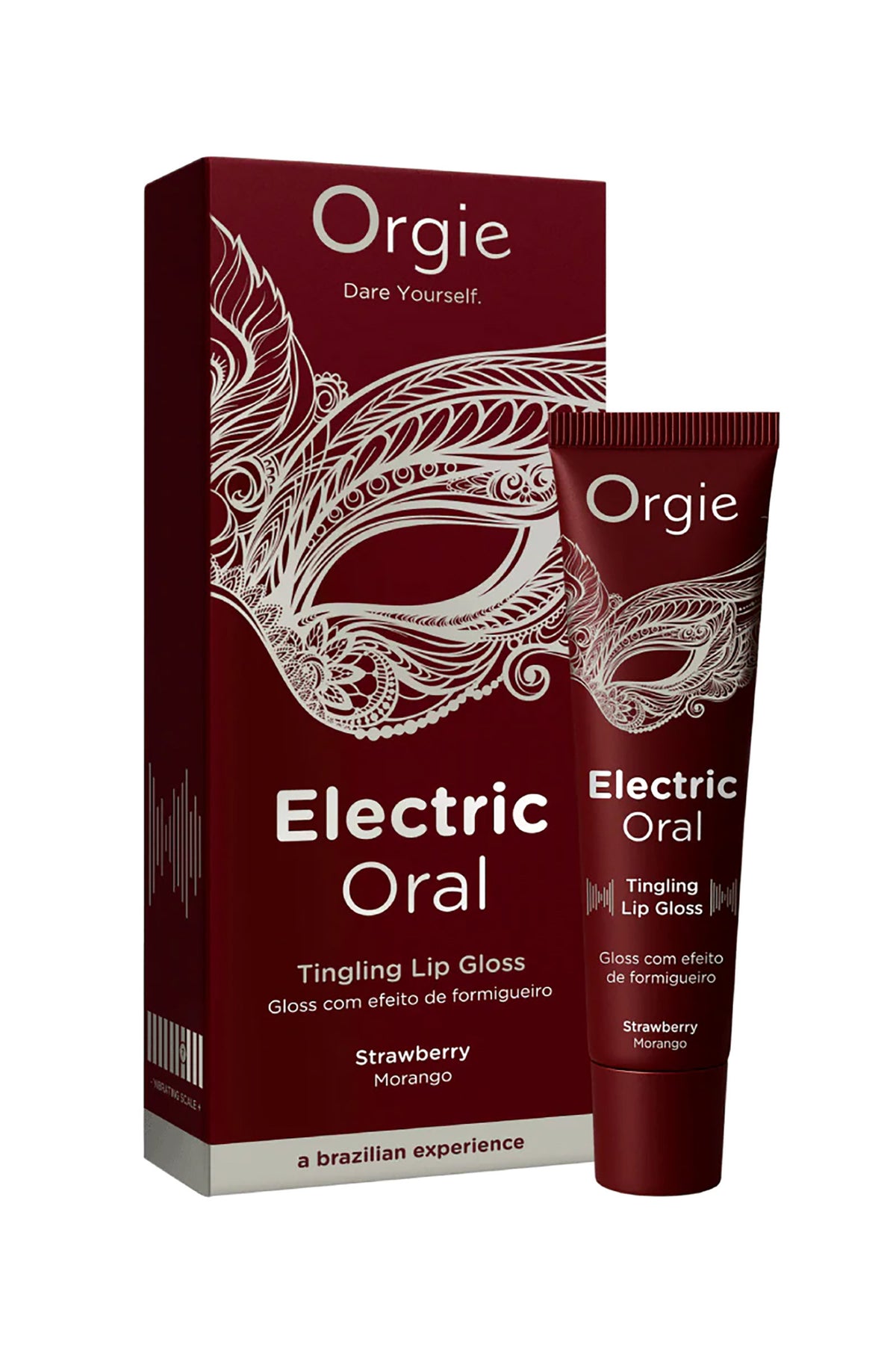Orgie Electric Oral - Gloss stimulant fraise