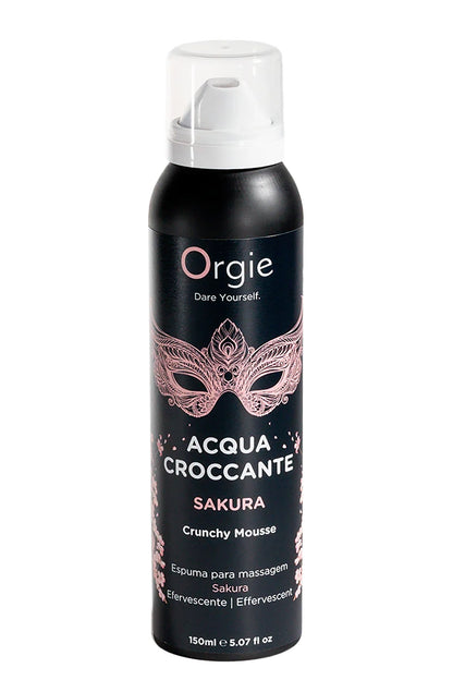 Orgie Acqua Croccante - Mousse de massage sakura