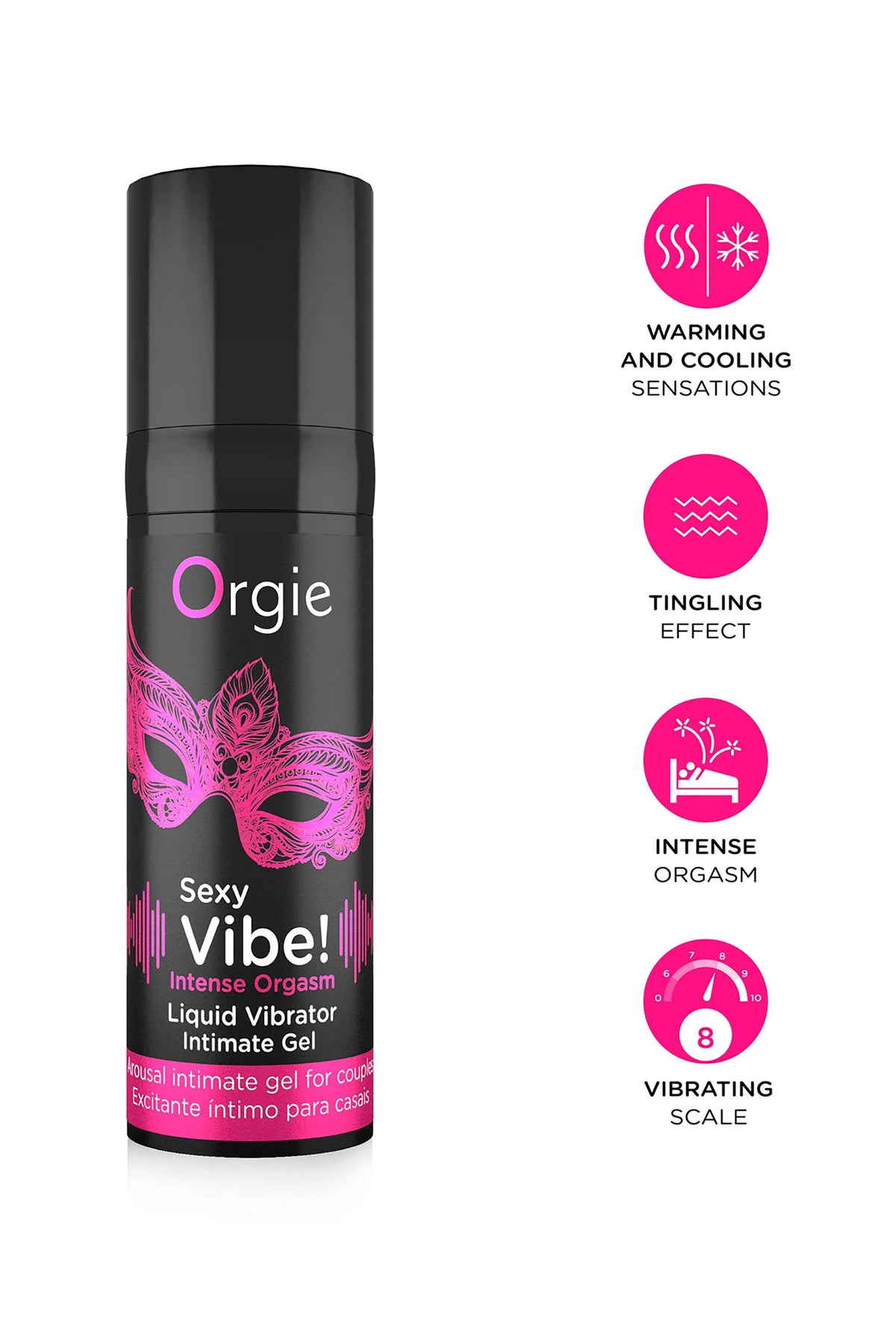 Orgie Sexy Vibe Intense Orgasm - Gel d'excitation — vue 3