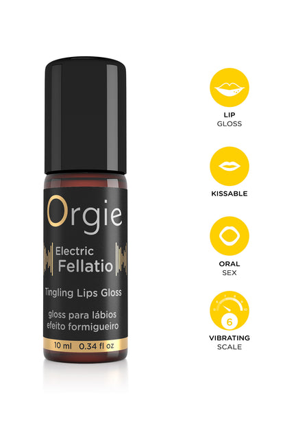 Orgie Electric Fellatio - Gloss sexe oral (10 ml)