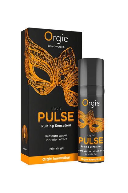 Orgie Liquid Pulse - Gel stimulant, caramel glacé