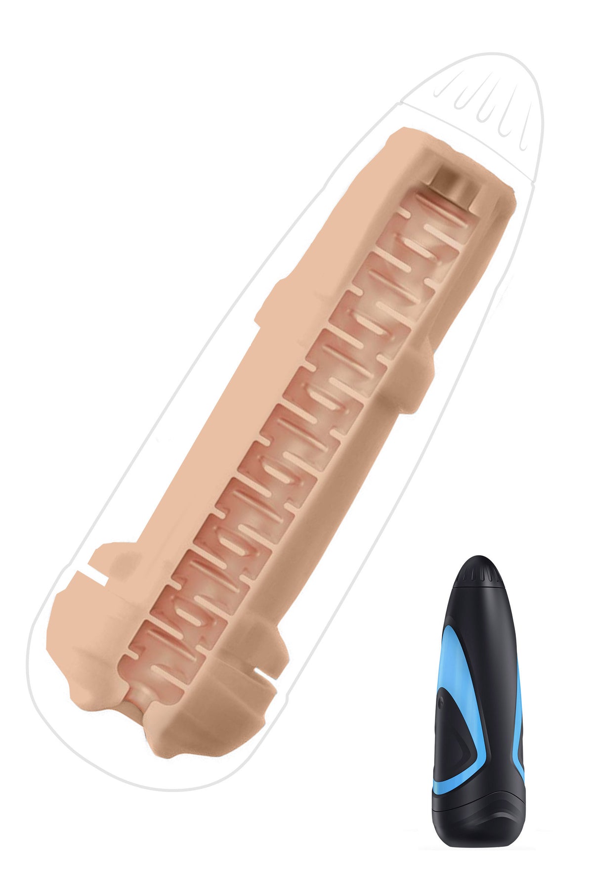 Satisfyer Lusty Tongue – Gaine de masturbation – photo 1