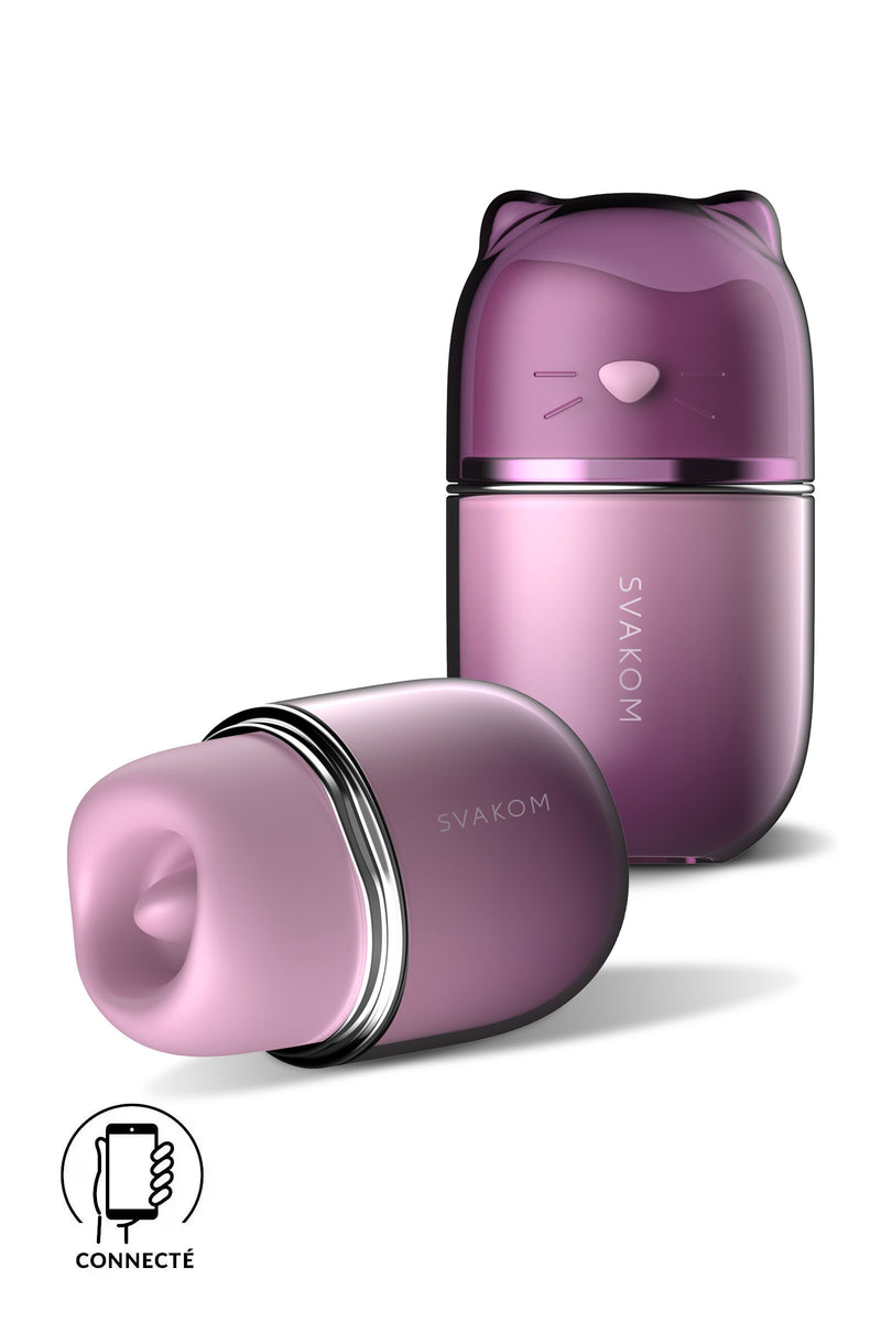 Klitty - Stimulateur clitoris chat triple action | Peau de Satin