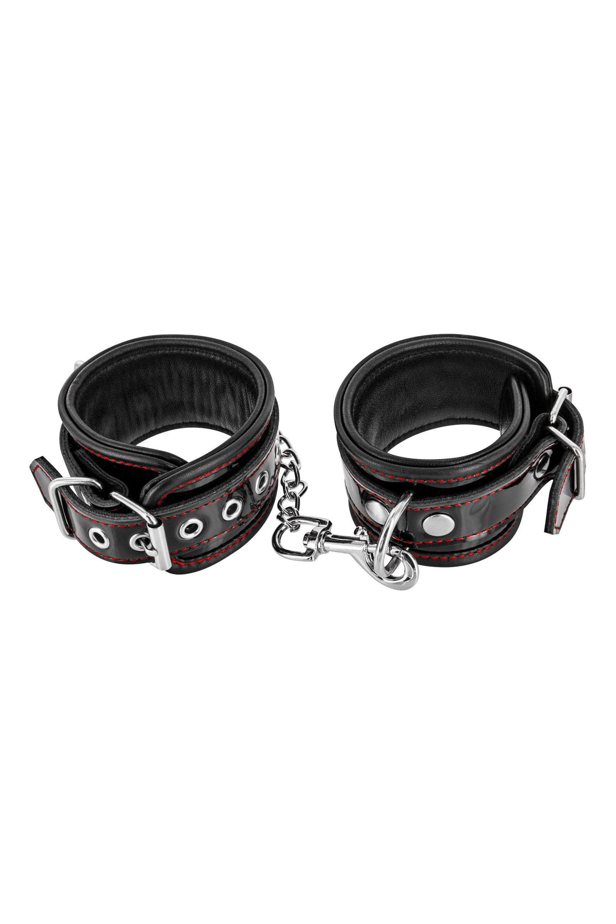 Menottes poignets cuir bovin – Fetish Premium