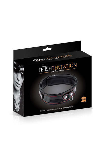 Collier cuir bovin – Fetish Premium – vue 3