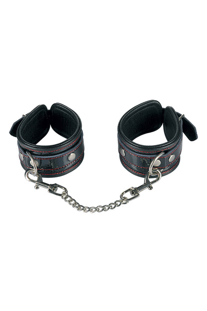 Menottes poignets cuir bovin – Fetish Premium