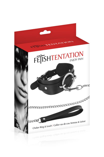 Choker o-ring – Fetish Tentation – vue 2