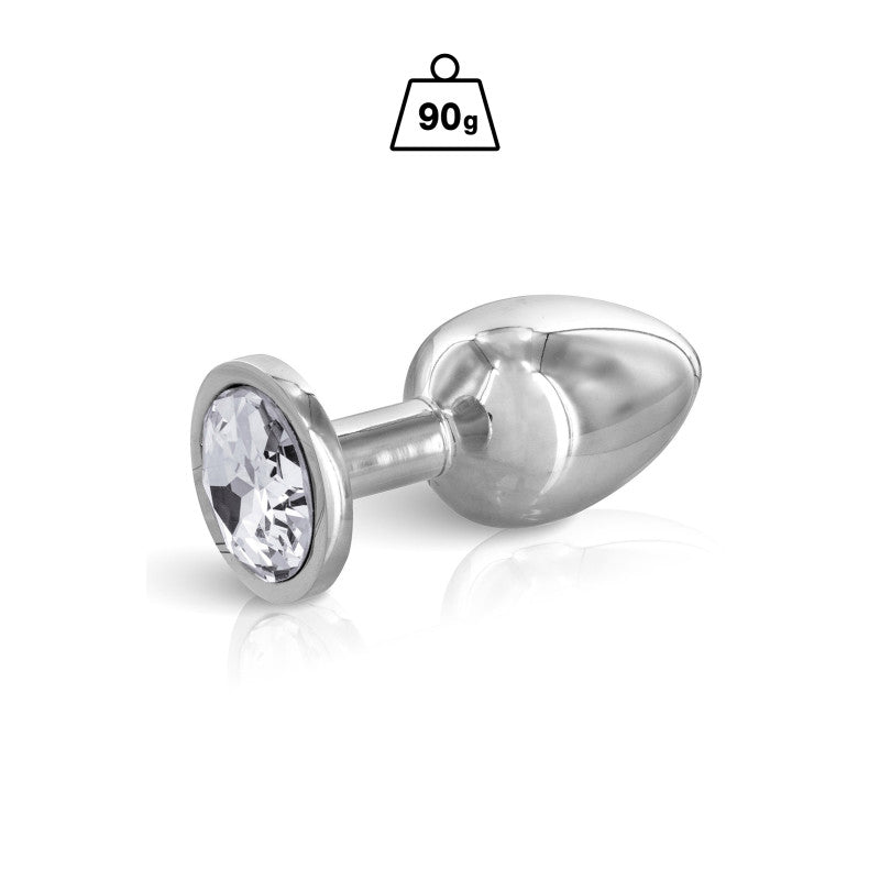 Hidden Eden Angel – Plug bijou argent, cristal, taille M – photo 1