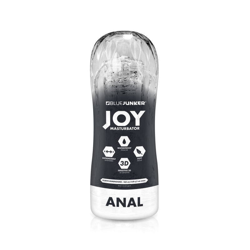 Blue Junker Joy Anal – Masturbateur anus en TPE texturé – photo 1