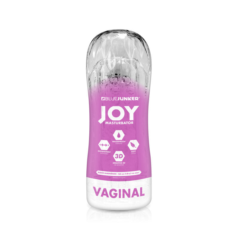 Blue Junker Joy Vaginal – Masturbateur vagin en TPE texturé – photo 1