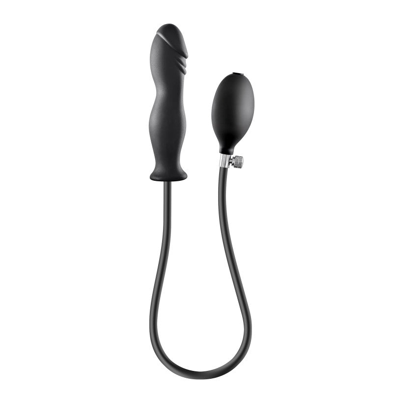 Blue Junker – Gode gonflable en forme de pénis, silicone, de 3,5 à 7 cm – photo 4