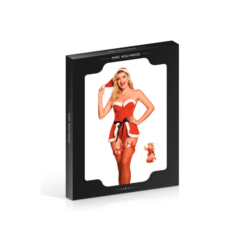 Paris Hollywood – Tenue de Mère Noël 4 pièces avec body – photo 4