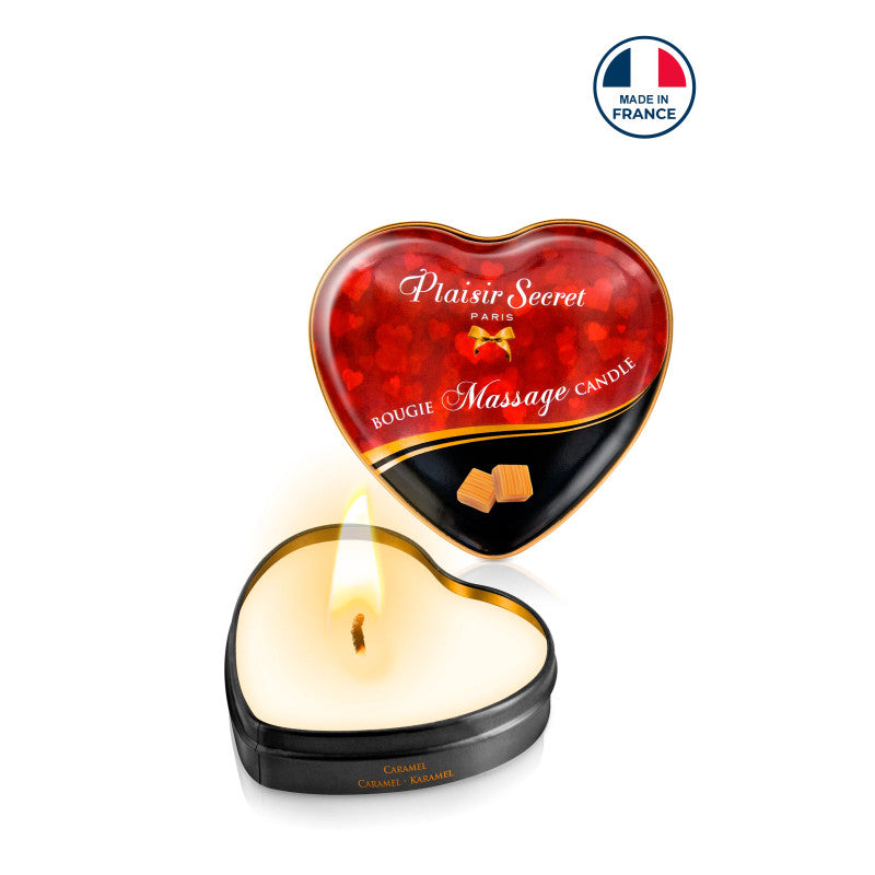 Plaisir Secret Caramel – Bougie de massage gourmande, 35 ml – photo 1