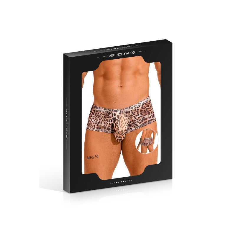 Paris Hollywood – Boxer homme en résille motif léopard – photo 2