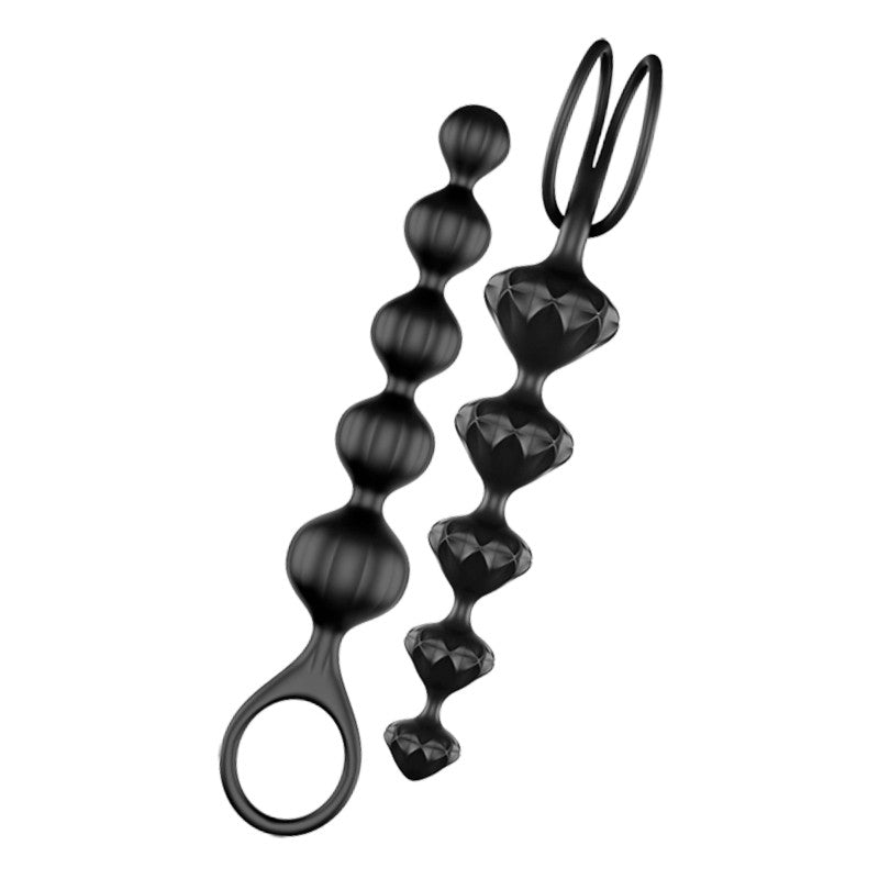 Satisfyer Love Beads – Lot de 2 chapelets anaux en silicone – photo 1