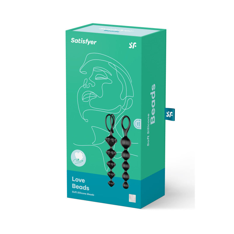 Satisfyer Love Beads – Lot de 2 chapelets anaux en silicone – photo 2