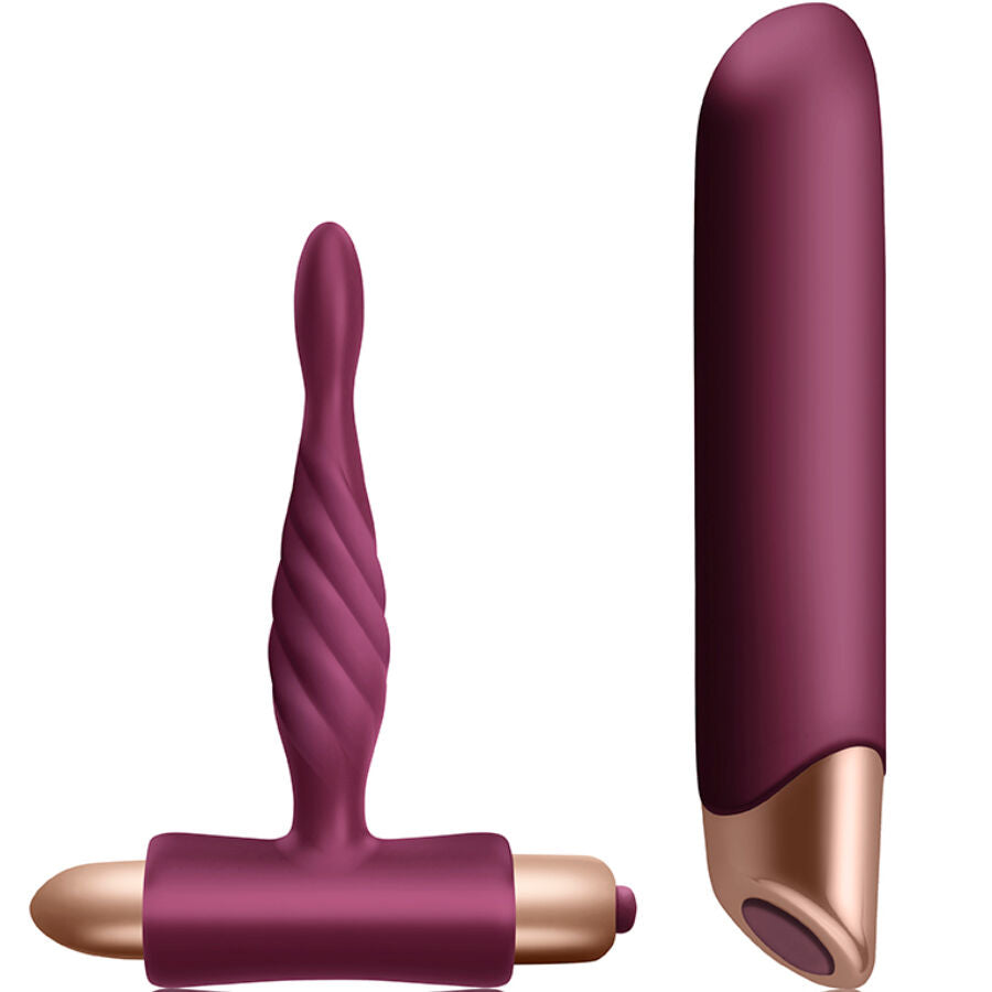 Climaximum Rapture — Kit vibromasseur Miyana et plug Pharos