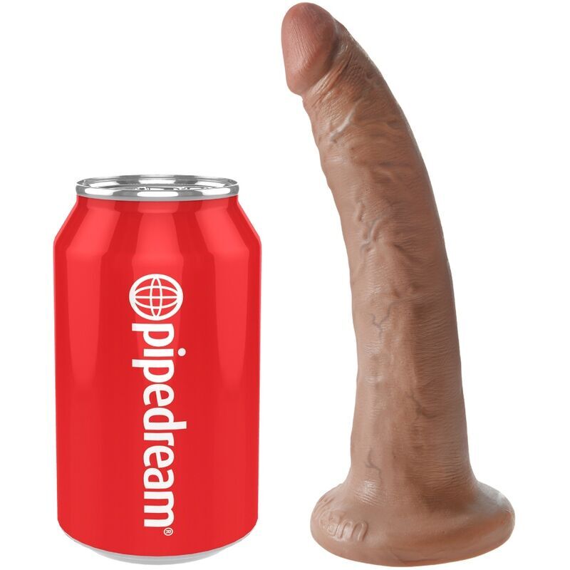 King Cock — Pénis réaliste 17,5 cm caramel — image 1