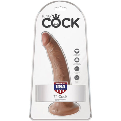 King Cock — Pénis réaliste 17,5 cm caramel — image 5