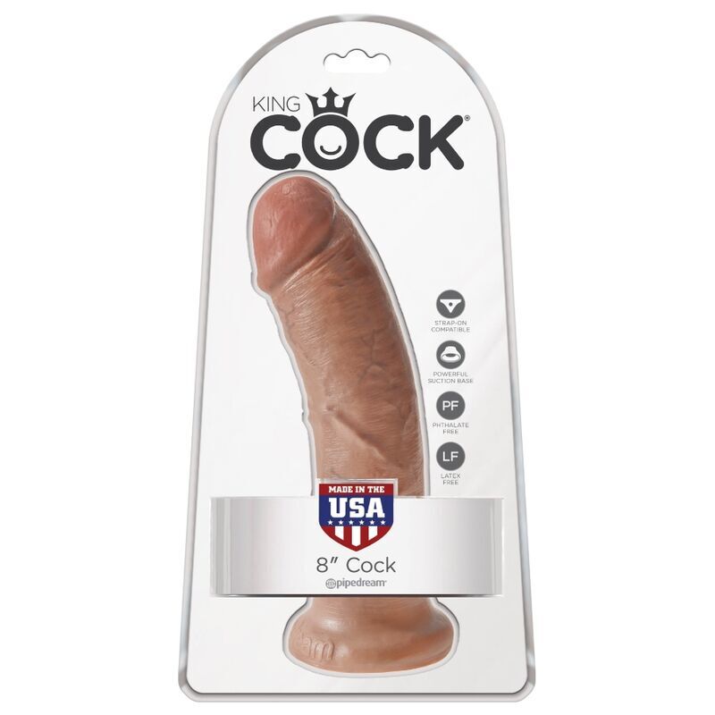 King Cock — Pénis réaliste 19,5 cm caramel — image 6