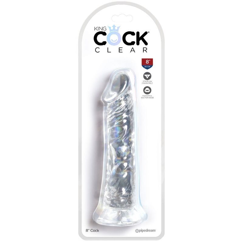 King Cock — Clear réaliste transparent 19,7 cm — image 4