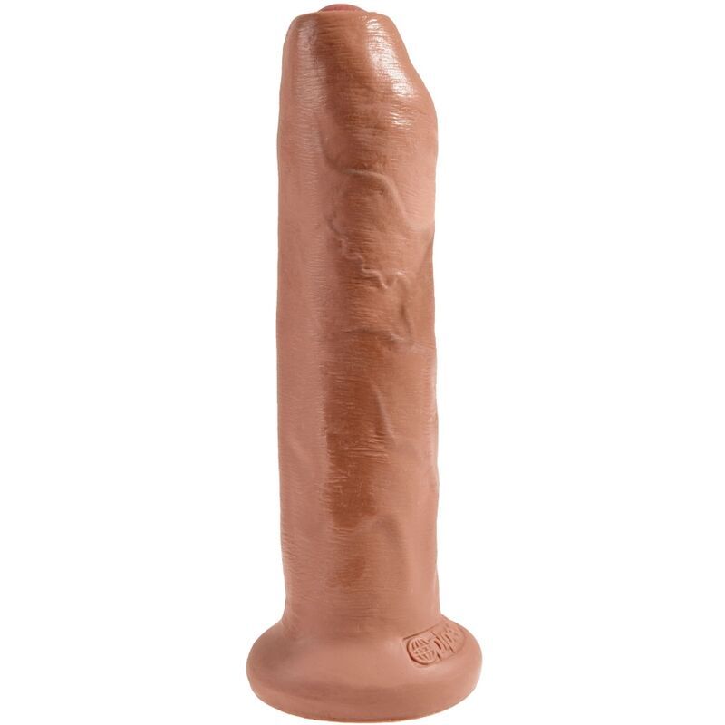 King Cock — Réaliste non coupé 17,8 cm caramel — image 2