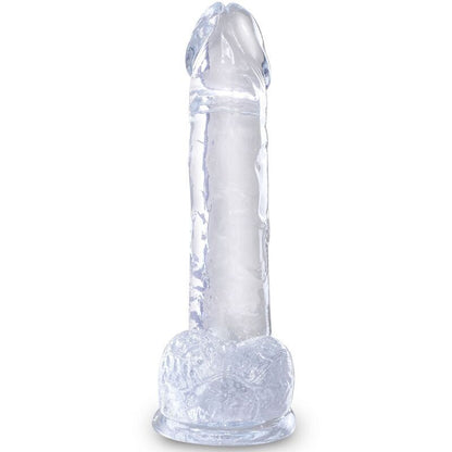 King Cock — Clear avec boules 15,2 cm transparent — image 2