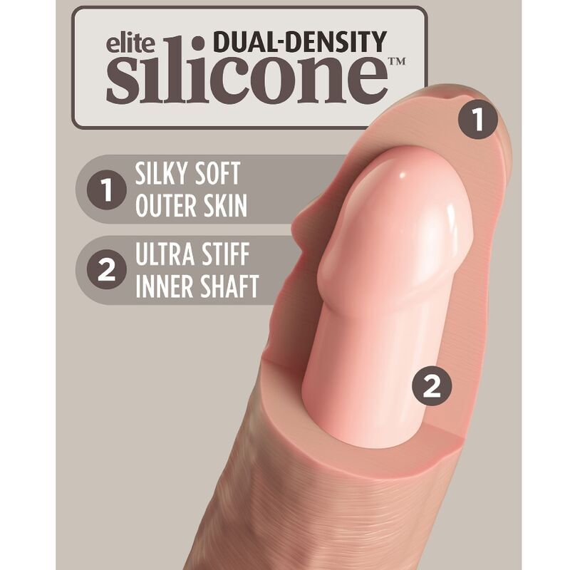 King Cock — Elite silicone 20,3 cm, variante — image 4