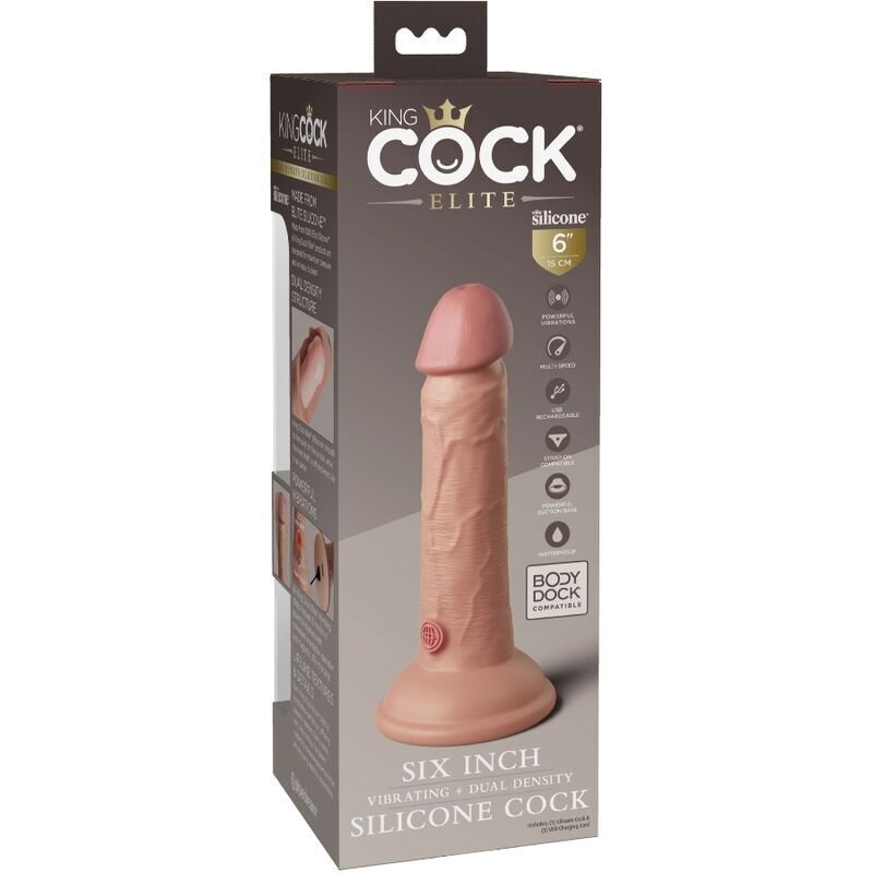 King Cock — Elite réaliste vibrant silicone — image 7