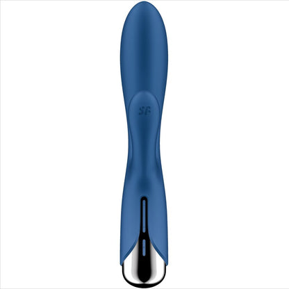 Rabbit rotatif bleu Satisfyer Spinning Rabbit 1 — vue 2