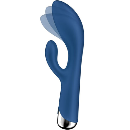 Rabbit rotatif bleu Satisfyer Spinning Rabbit 1 — vue 5