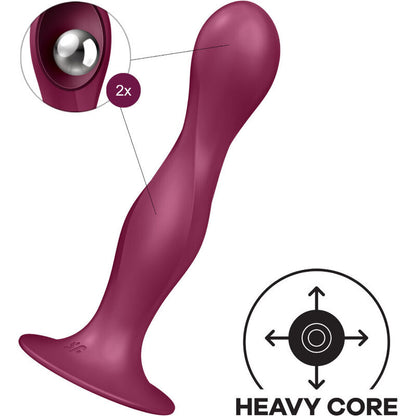 Satisfyer — Double Ball’R silicone garnet — image 3