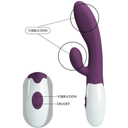 Rabbit point G violet Pretty Love Alvis — vue 8