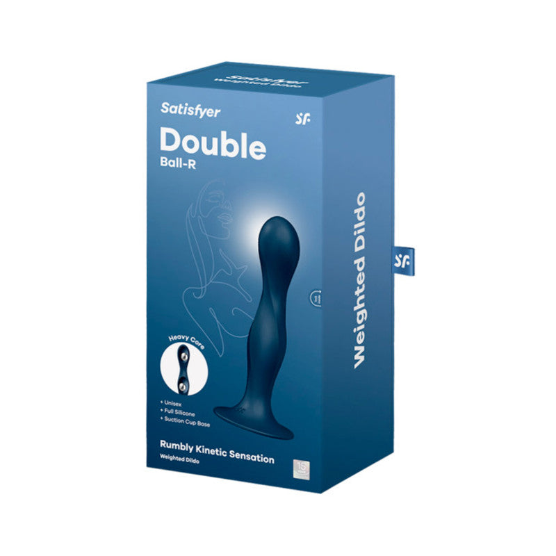 Satisfyer Double Ball-R – Gode anal et vaginal à billes oscillantes – photo 2